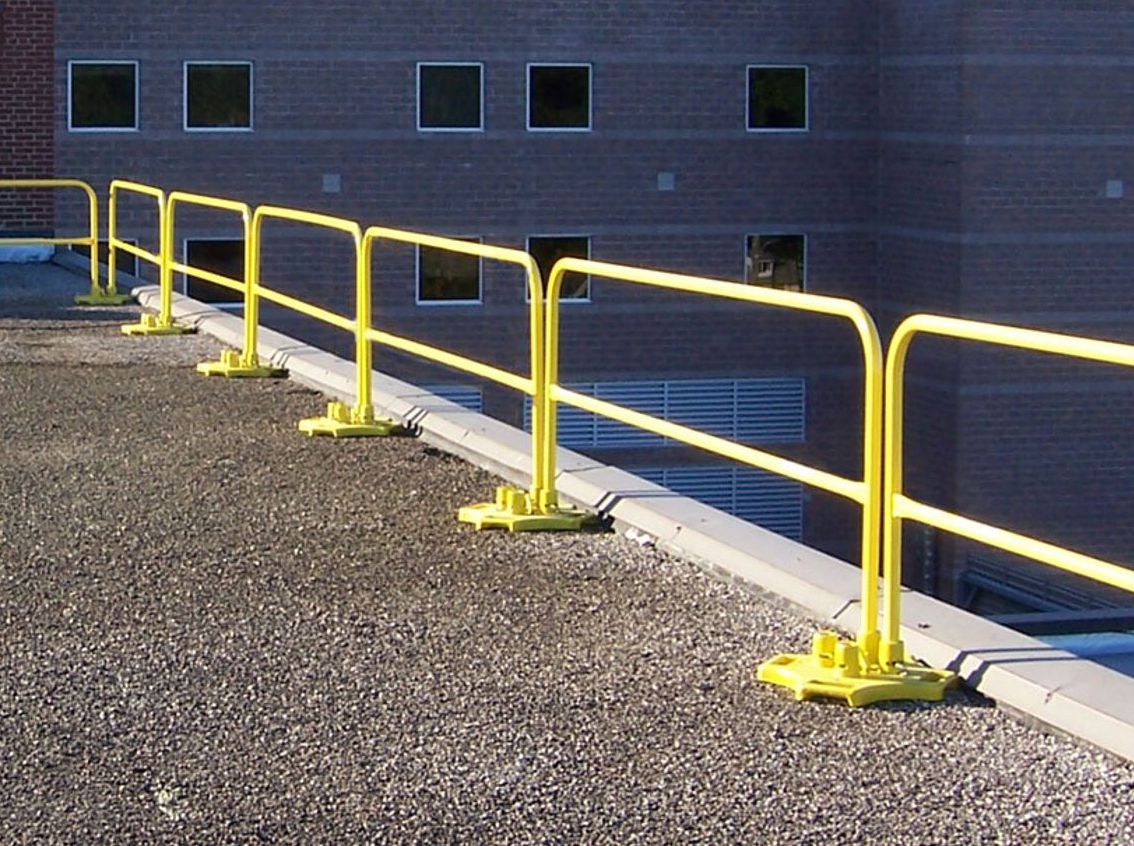Roof Edge Railings Rooftop Safety Equipment Roof Top Safety